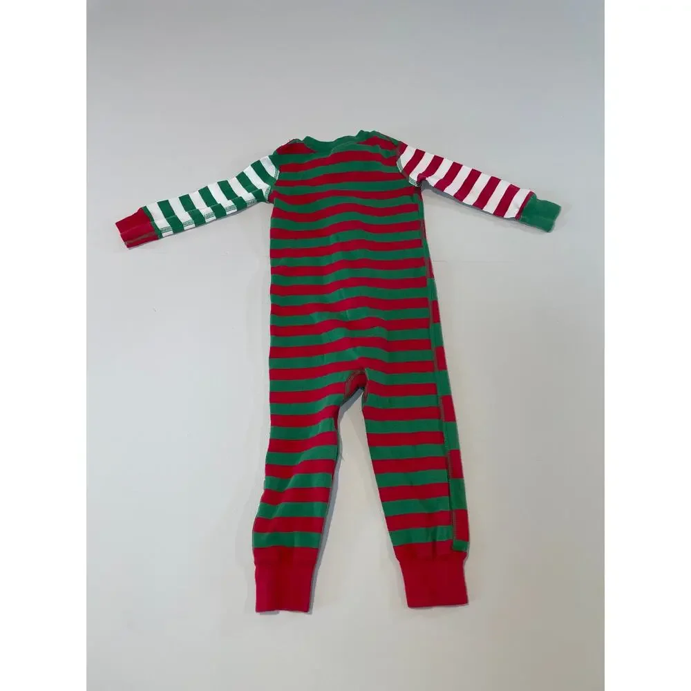 Hanna Andersson 100% Organic Cotton One‑Piece Sleeper Footless Size 18–24 Months